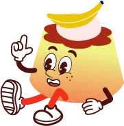 MLEM banana mascot