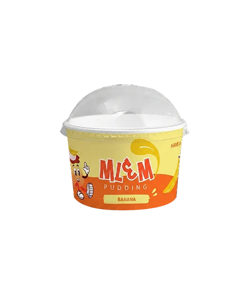 MLEM banana pudding packaging